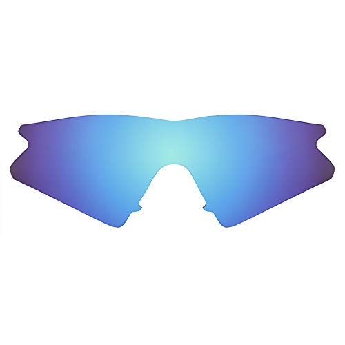 REVANT Ersatzgläser Kompatibel mit Oakley M Frame Sweep, Polarisiert, Eisblau MirrorShield von REVANT