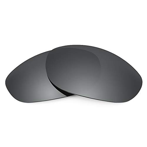 REVANT Ersatzgläser Kompatibel mit Oakley Monster Dog, Polarisiert, Schwarz Chrome MirrorShield von REVANT