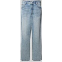 REVIEW Baggy Fit Jeans im 5-Pocket-Design in Blau, Größe 33 von REVIEW