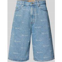 REVIEW Baggy Fit Jeansshorts im 5-Pocket-Design in Hellblau, Größe XS REVIEW Baggy Fit Jeansshorts im 5-Pocket-Design in Hellblau, Größe XS von REVIEW
