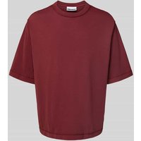 REVIEW Boxy Fit T-Shirt mit Rundhalsausschnitt in Rostrot, Größe XXL von REVIEW