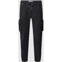 REVIEW Cargo Sweatpants in Dunkelblau, Größe L von REVIEW