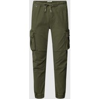 REVIEW Cargo Sweatpants in Oliv, Größe M von REVIEW