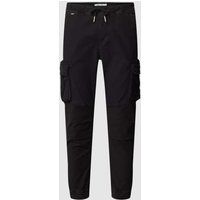 REVIEW Cargo Sweatpants in Black, Größe L von REVIEW