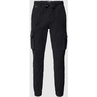 REVIEW Cargo Sweatpants in Dunkelblau, Größe L von REVIEW