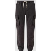 REVIEW Cargo Sweatpants in Anthrazit, Größe L von REVIEW