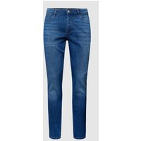 REVIEW Slim Fit Jeans mit Waschung in Blau, Größe 28/30 von REVIEW