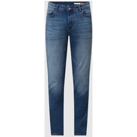 REVIEW Slim Fit Jeans mit Waschung in Blau, Größe 32/30 von REVIEW