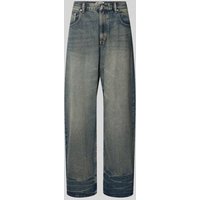 REVIEW Loose Fit Jeans mit 5-Pocket-Design in Dunkelblau, Größe 36 von REVIEW