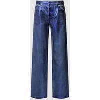 Review Loose Fit Jeans mit Label-Detail in Blau, Größe 25 von Review
