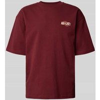 REVIEW Oversized T-Shirt mit Label-Print und Rundhalsausschnitt in Rostrot, Größe XXL REVIEW Oversized T-Shirt mit Label-Print und Rundhalsausschnitt in Rostrot, Größe XXL von REVIEW