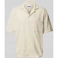 REVIEW Relaxed Fit Freizeithemd mit 1/2-Arm in Ecru, Größe M von REVIEW