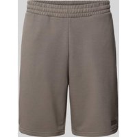 REVIEW Relaxed Fit Sweatshorts mit Label-Stitching in Dunkelgrau, Größe XXL REVIEW Relaxed Fit Sweatshorts mit Label-Stitching in Dunkelgrau, Größe XXL von REVIEW