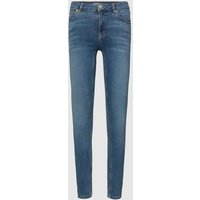 Review Skinny Fit Jeans mit Eingrifftaschen in Jeansblau, Größe 25/28 von Review