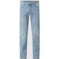 REVIEW Slim Fit Jeans mit Stretch-Anteil in Hellblau, Größe 31/32 von REVIEW