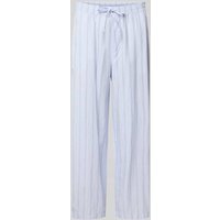 REVIEW Stoffhose mit elastischem Bund und Eingrifftaschen in Hellblau, Größe XXL von REVIEW