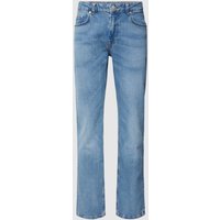 REVIEW Jeans mit 5-Pocket-Design in Blau, Größe 30/32 von REVIEW