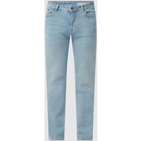 REVIEW Straight Fit Jeans mit Stretch-Anteil in Hellblau, Größe 30/30 von REVIEW