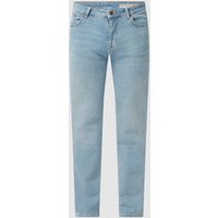 REVIEW Straight Fit Jeans mit Stretch-Anteil in Hellblau, Größe 33/32 von REVIEW