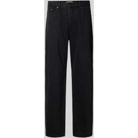 REVIEW Straight Leg Jeans im 5-Pocket-Design in Black, Größe 32 von REVIEW
