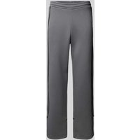 REVIEW Straight Leg Sweatpants mit elastischem Bund in Dunkelgrau, Größe XXL von REVIEW