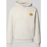 REVIEW Sweatshirt mit Motiv-Print Modell 'ACADEMY BACK' in Ecru Melange, Größe S REVIEW Sweatshirt mit Motiv-Print Modell 'ACADEMY BACK' in Ecru Melange, Größe S von REVIEW