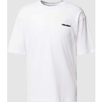 REVIEW T-Shirt mit Rundhalsausschnitt in Weiss, Größe S von REVIEW