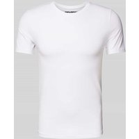 REVIEW T-Shirt mit Rundhalsausschnitt in Weiss, Größe XXL von REVIEW
