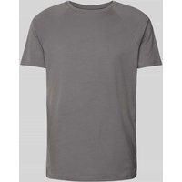 REVIEW T-Shirt mit Raglanärmeln in Dunkelgrau, Größe XXL von REVIEW
