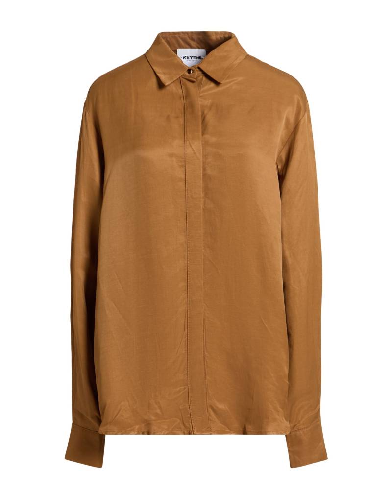 REVISE CONCEPT Hemd Damen Braun von REVISE CONCEPT