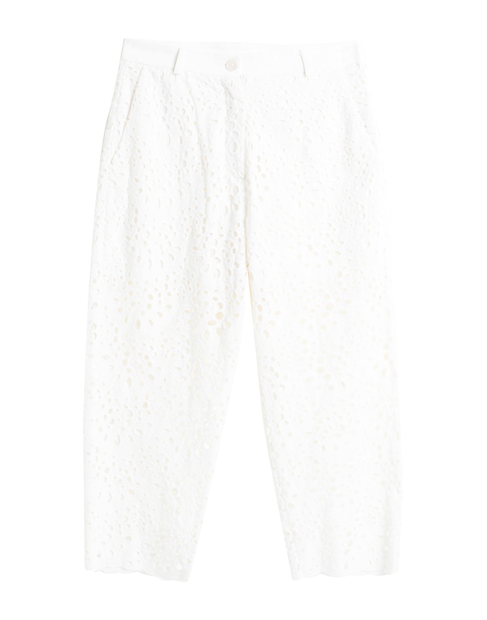 REVISE Cropped-hosen Damen Off white von REVISE