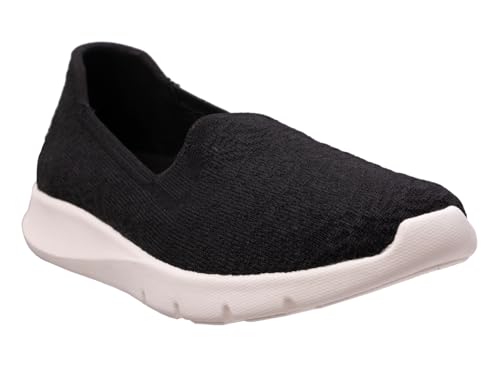 REVITALIGN Damast-Sneaker mit Komfort-Stretch für Damen, Schwarz, 37.5 EU Weit REVITALIGN Damast-Sneaker mit Komfort-Stretch für Damen, Schwarz, 37.5 EU Weit von REVITALIGN