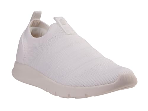 REVITALIGN Damen Comfort Stretch Inlet Sneaker, Weiss/opulenter Garten, 38 EU Weit von REVITALIGN