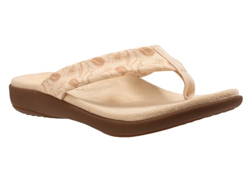 REVITALIGN Damen Euphoria Toile Flipflop, Sandshell, 38.5 EU Weit von REVITALIGN