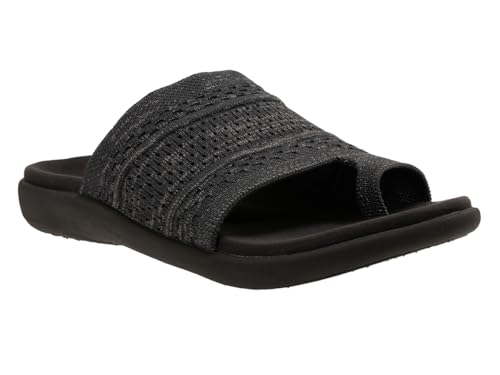 REVITALIGN Damen Evelyn Slide Sandale, Schwarz, 43 EU von REVITALIGN