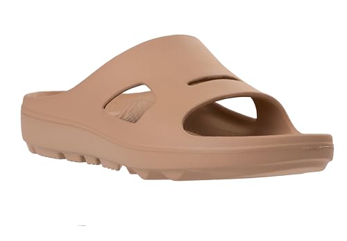 REVITALIGN Damen Fusion Strive Slide Sandale, Nougat, 37.5 EU Weit von REVITALIGN
