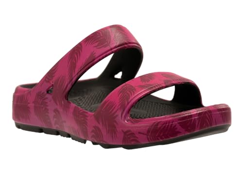 REVITALIGN Damen Fusion Zest Tropicana Schiebe-Sandalen, Pink, 39.5 EU Weit von REVITALIGN