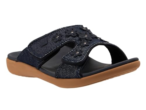 REVITALIGN Damen Kholo Hampton Slide Sandale, Fenim, 39.5 EU Weit REVITALIGN Damen Kholo Hampton Slide Sandale, Fenim, 39.5 EU Weit von REVITALIGN