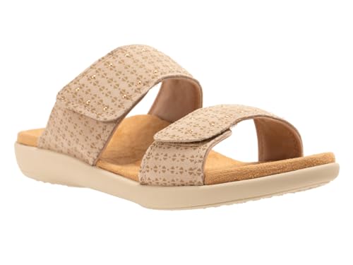 REVITALIGN Damen Muse Slide Sandale, Sesam, 38 EU Weit von REVITALIGN