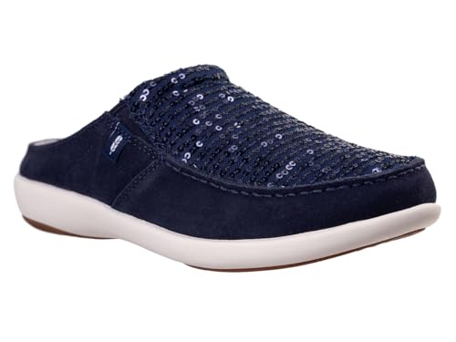 REVITALIGN Damen Siesta Sequin Hausschuh, Saphir, 39.5 EU Weit REVITALIGN Damen Siesta Sequin Hausschuh, Saphir, 39.5 EU Weit von REVITALIGN