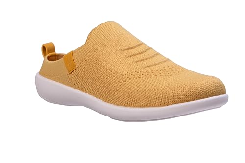 REVITALIGN Damen Stella Slide Mule, Gelber Ocker, 40 EU Weit von REVITALIGN