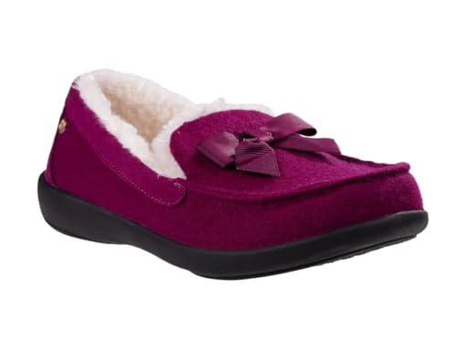 REVITALIGN Damen Trillium Slipper, Rot (Red Plum), 39.5 EU Weit von REVITALIGN