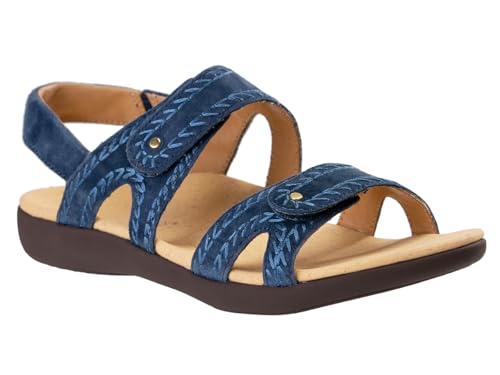 REVITALIGN Damen Verra Backstrap Sandale, Marines Blau, 38 EU Weit REVITALIGN Damen Verra Backstrap Sandale, Marines Blau, 38 EU Weit von REVITALIGN