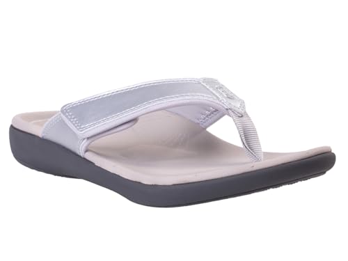 REVITALIGN Damen Yumi Sunray Flipflop, Silber, 37.5 EU Weit von REVITALIGN