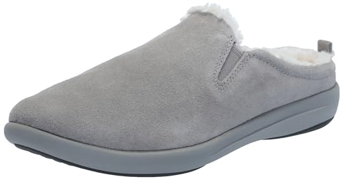 REVITALIGN Dundee Herren-Hausschuhe aus Wildleder, GRAU, 48 EU von REVITALIGN