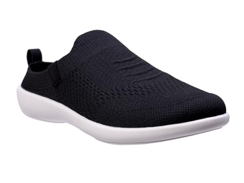 REVITALIGN Stella Slide Pantoletten für Damen, Schwarz, 39 EU Weit von REVITALIGN