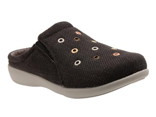 Revitalign Damen Destin Hausschuh, Schwarz, 41.5 EU Weit von REVITALIGN