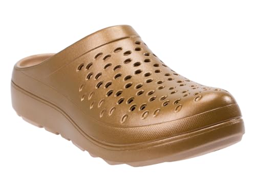 Revitalign Damen Fusion Vitality Clog, Gold, 38.5 EU Revitalign Damen Fusion Vitality Clog, Gold, 38.5 EU von REVITALIGN
