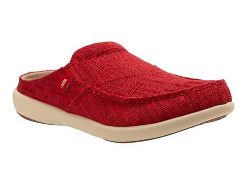 Revitalign Damen Siesta Slide Capri Hausschuh, Kirsche, 39.5 EU Weit von REVITALIGN