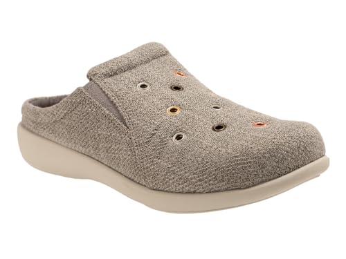 Revitalign Destin Slide Pantoletten für Damen, GRAU, 37.5 EU Weit von REVITALIGN